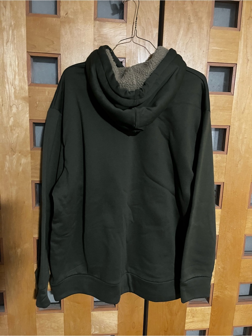 Wrangler Men's Hooded Fleece-Lined Pullover Sweater, XXL